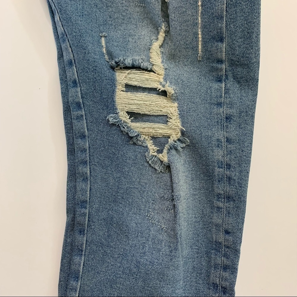 ASOS Design Factory Destroyed Super High Rise Jean - Picture 12 of 14